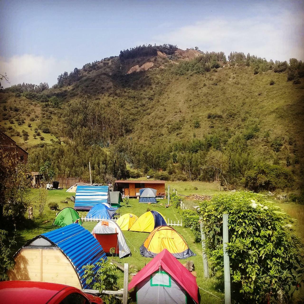 Bahareque Casa Camping Villa Monguí Dış mekan fotoğraf