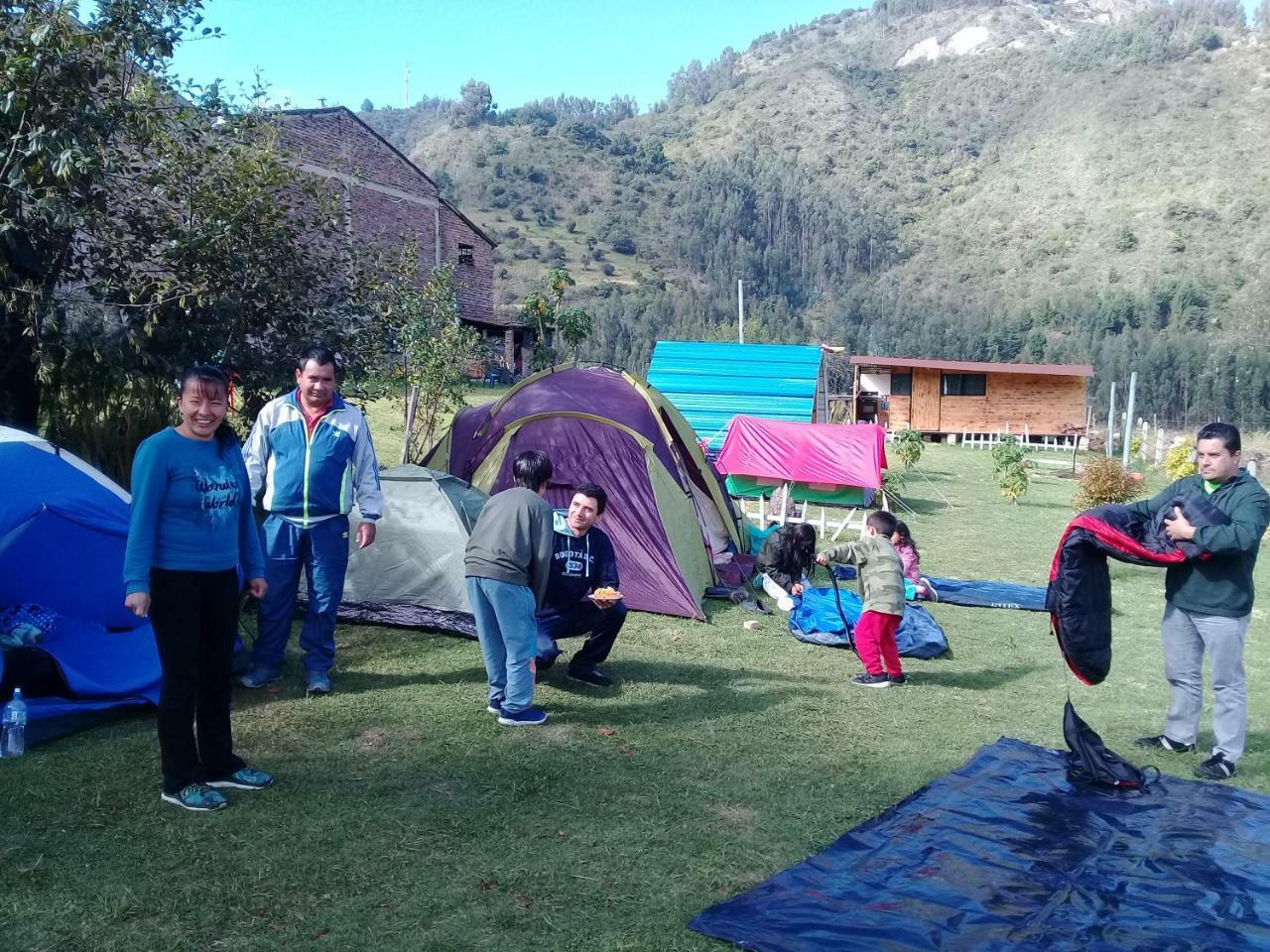 Bahareque Casa Camping Villa Monguí Dış mekan fotoğraf