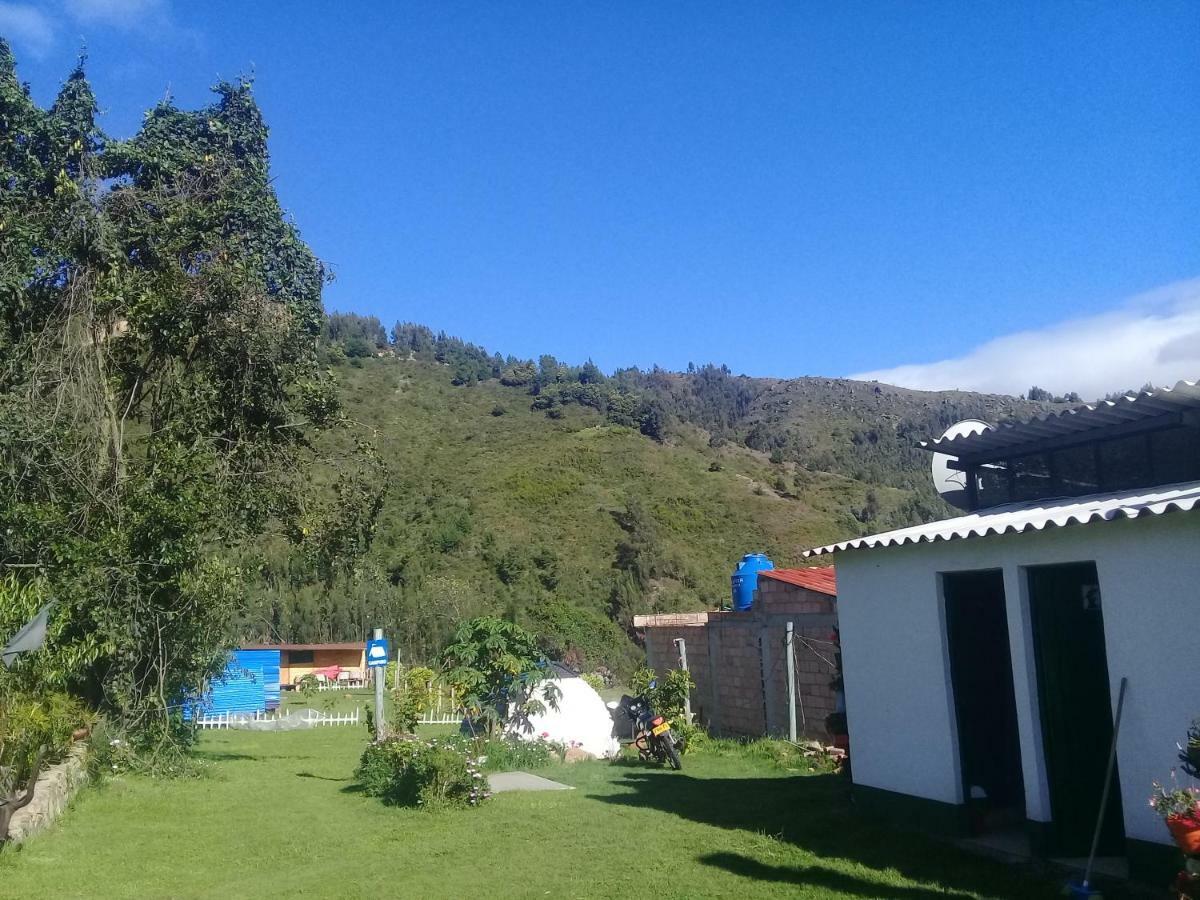 Bahareque Casa Camping Villa Monguí Dış mekan fotoğraf
